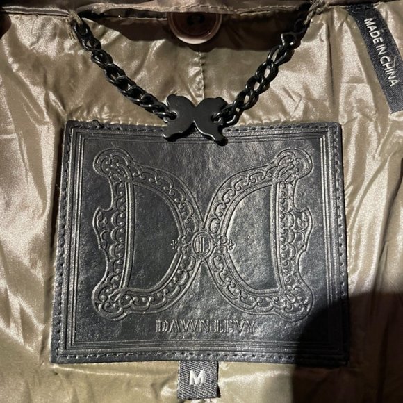 DAWN LEVY- Cloe Fur Hooded Quilted Coat - Picture 5 of 11